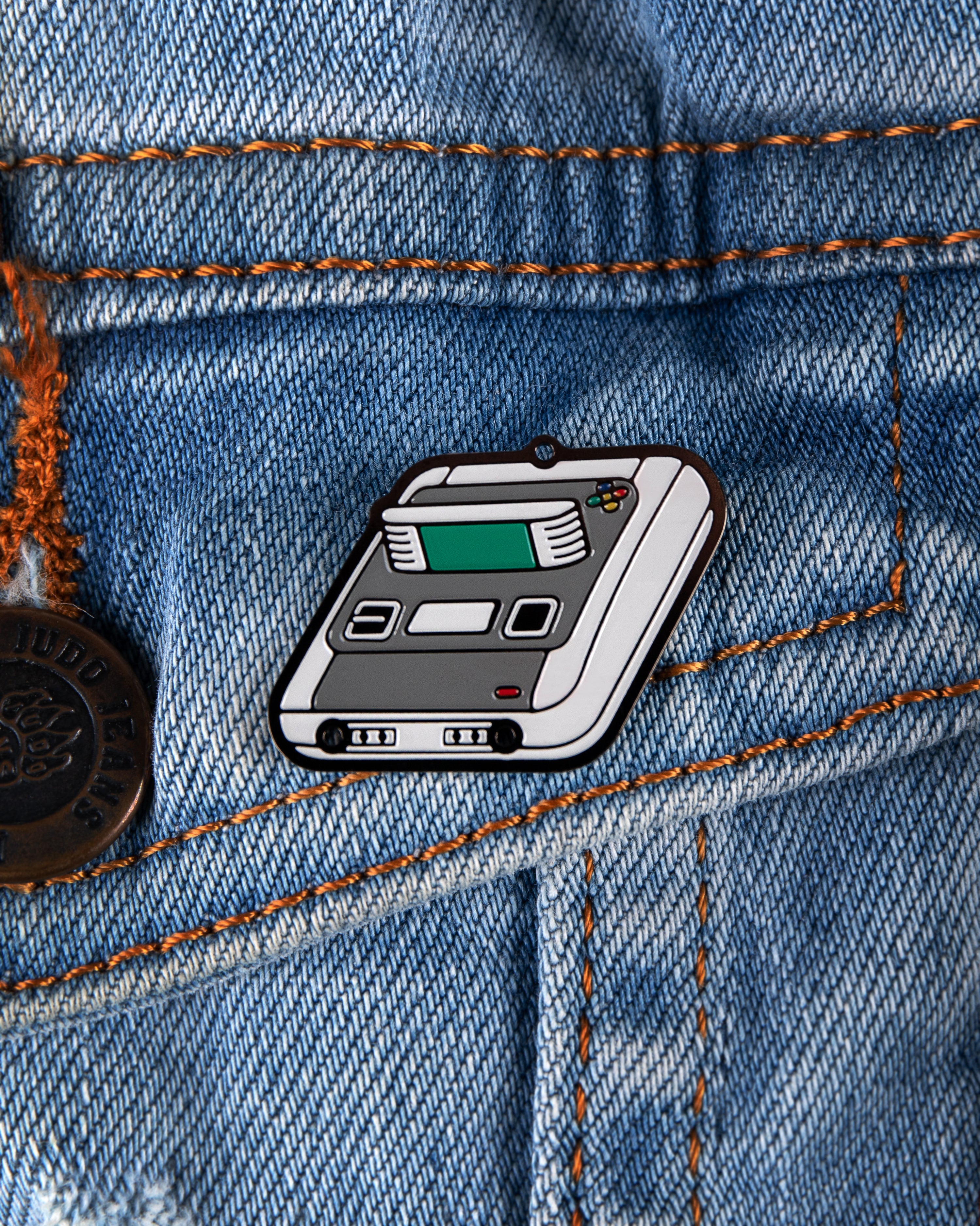 SNES Enamel Pin, Gift for Nintendo Retro Gamers