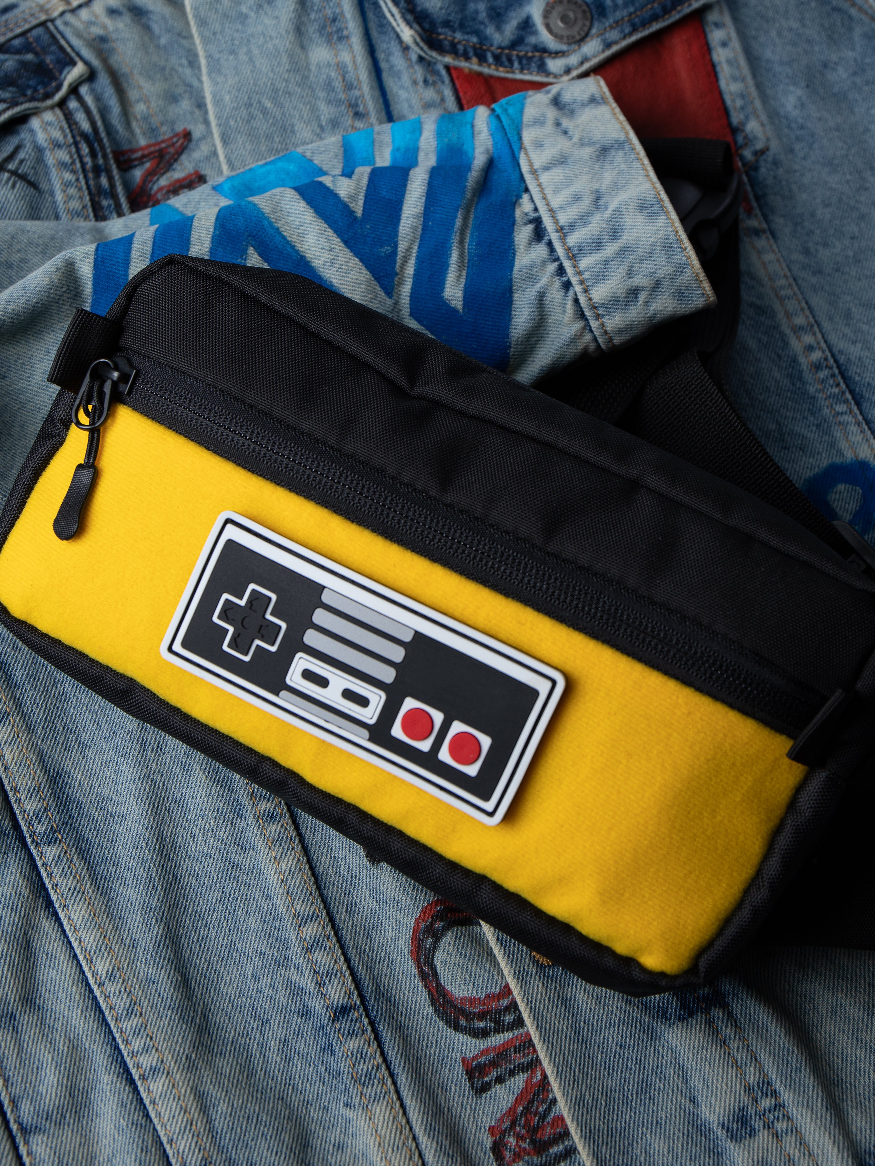 Retro NES Controller Patch, Nintendo Inspired Velcro Patch for Gamers
