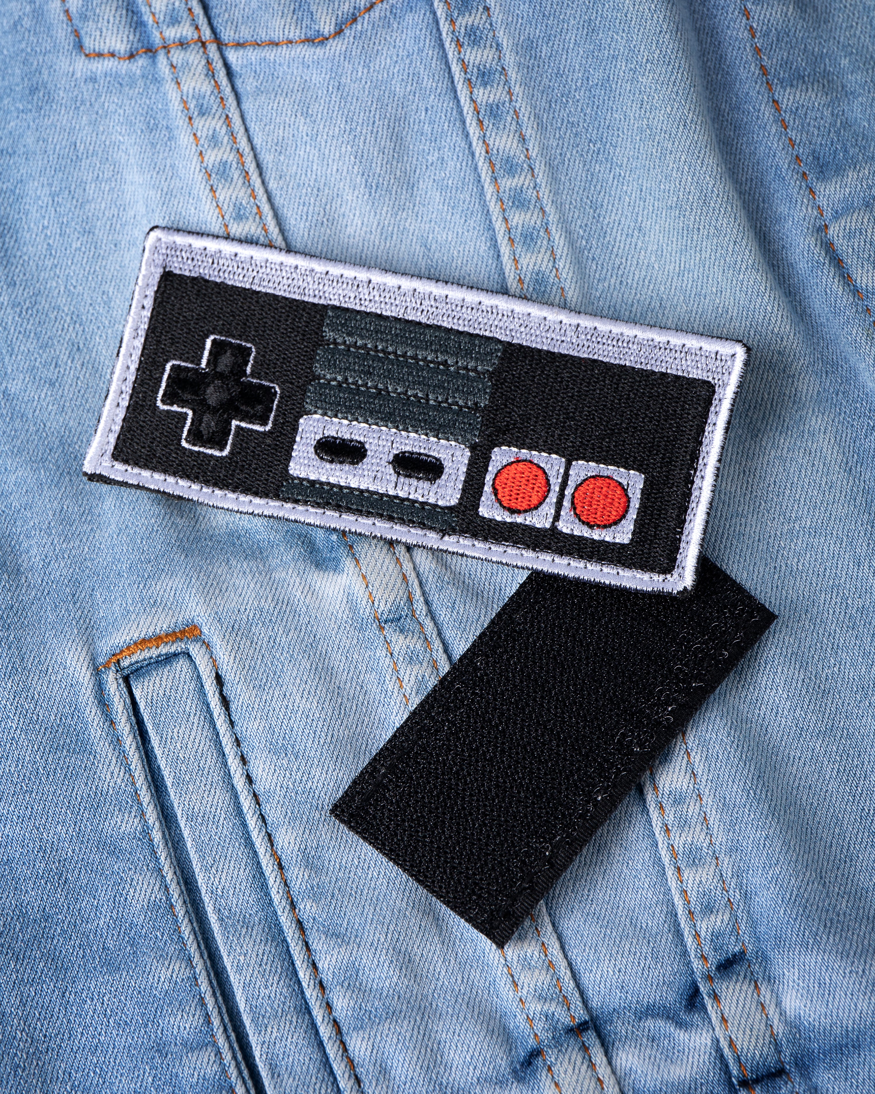 Nintendo Style NES Patch for Backpack or Jacket, Retro Gamer Gift