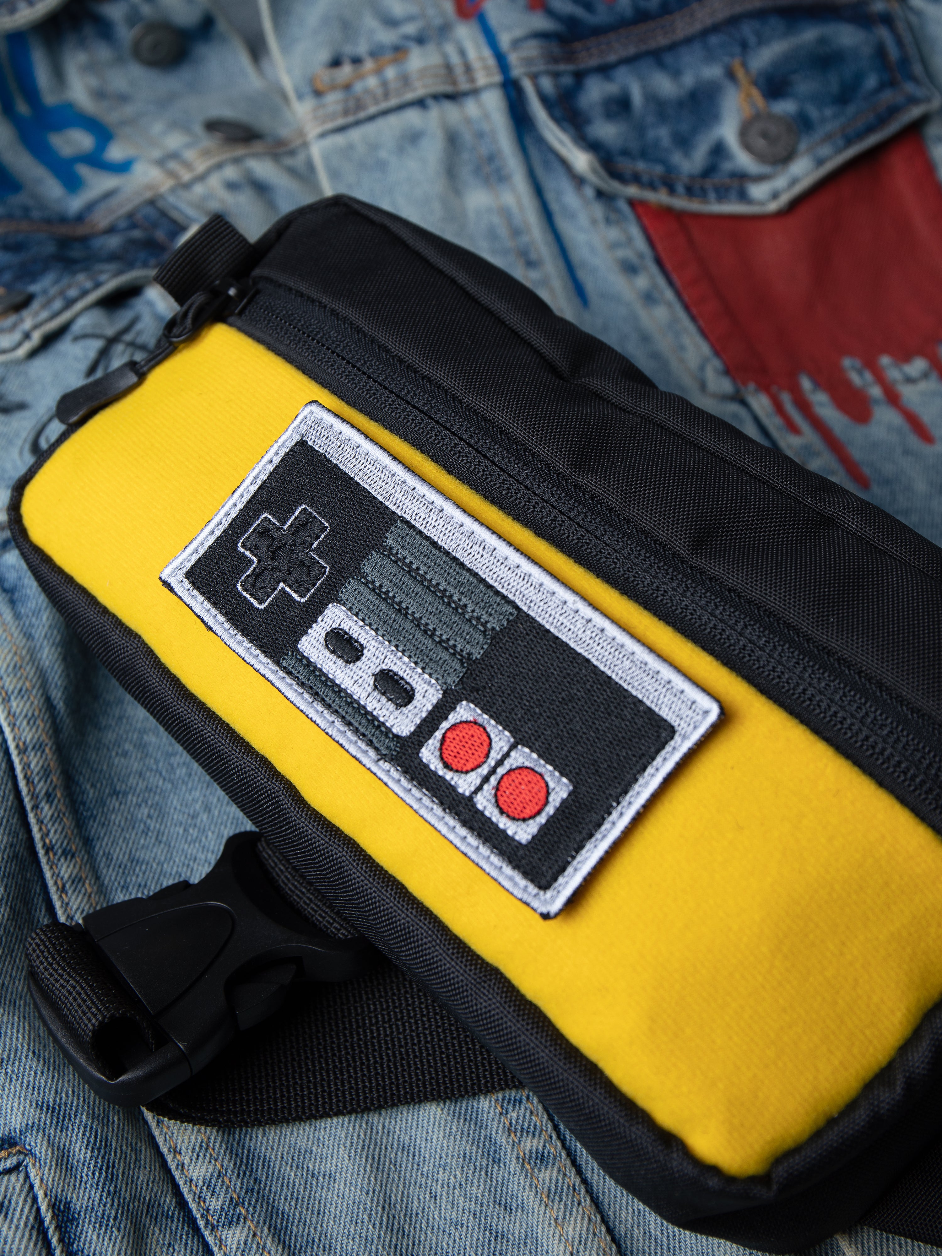 Nintendo Style NES Patch for Backpack or Jacket, Retro Gamer Gift