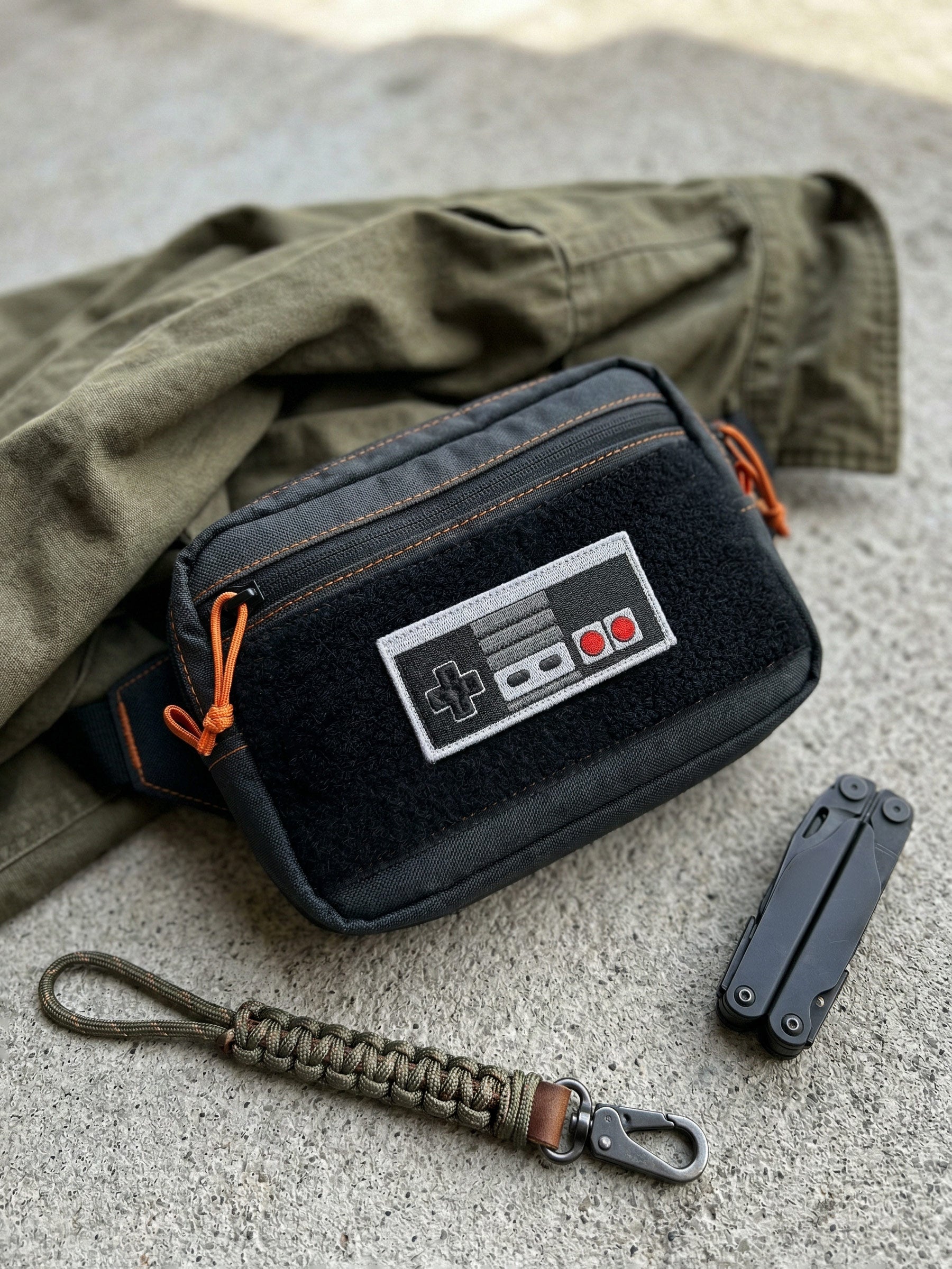 Nintendo Style NES Patch for Backpack or Jacket, Retro Gamer Gift