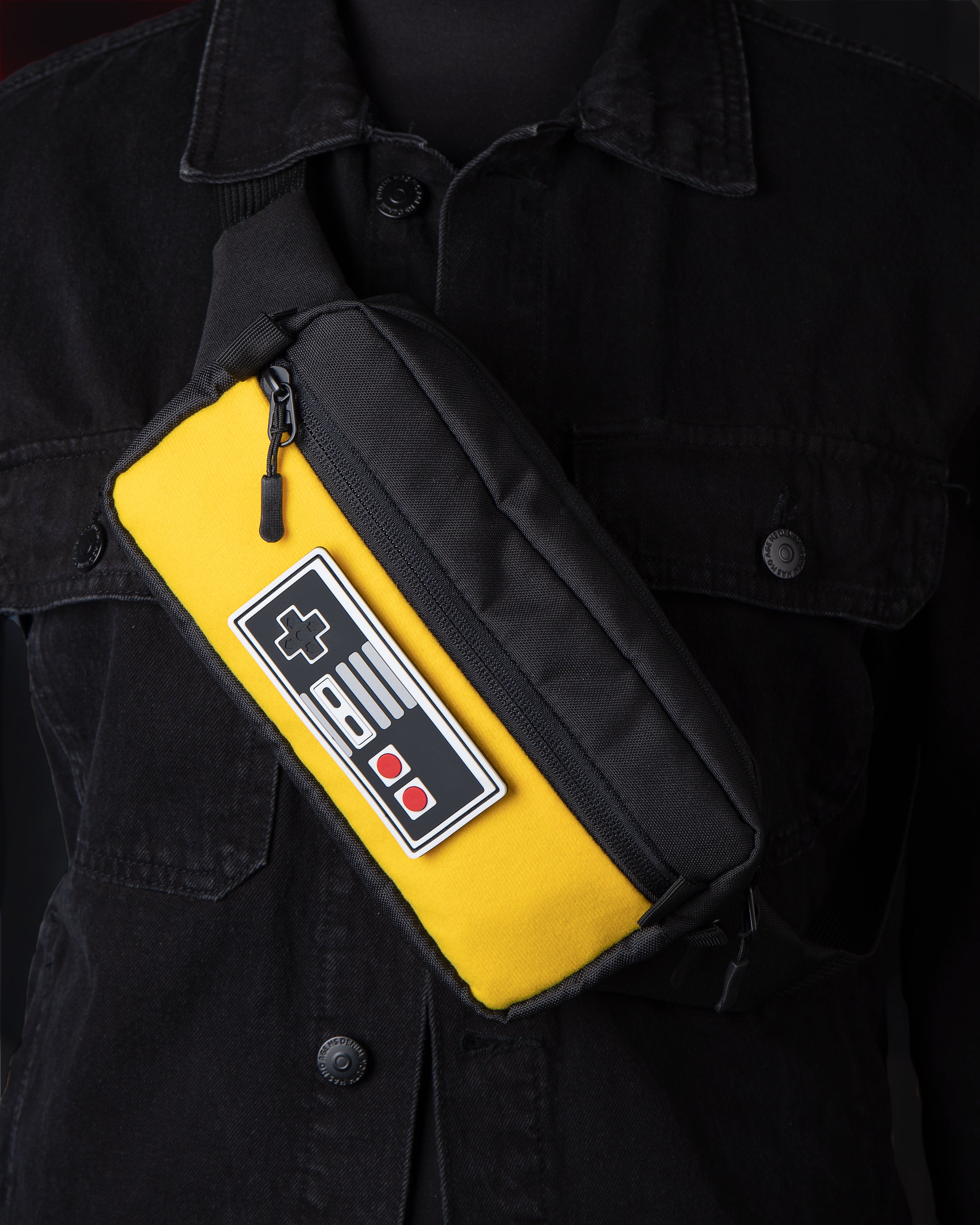 Retro NES Controller Patch, Nintendo Inspired Velcro Patch for Gamers