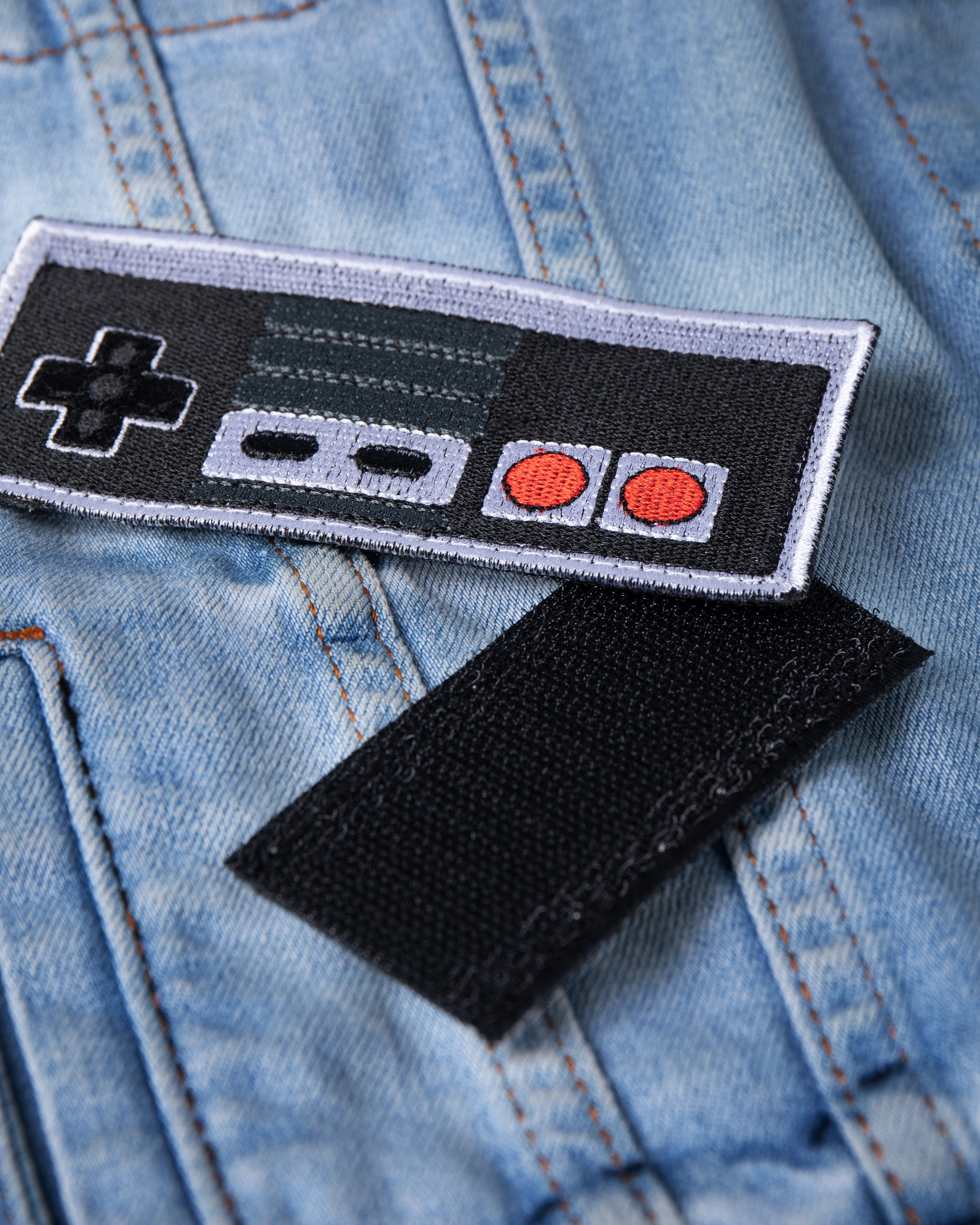 Nintendo Style NES Patch for Backpack or Jacket, Retro Gamer Gift